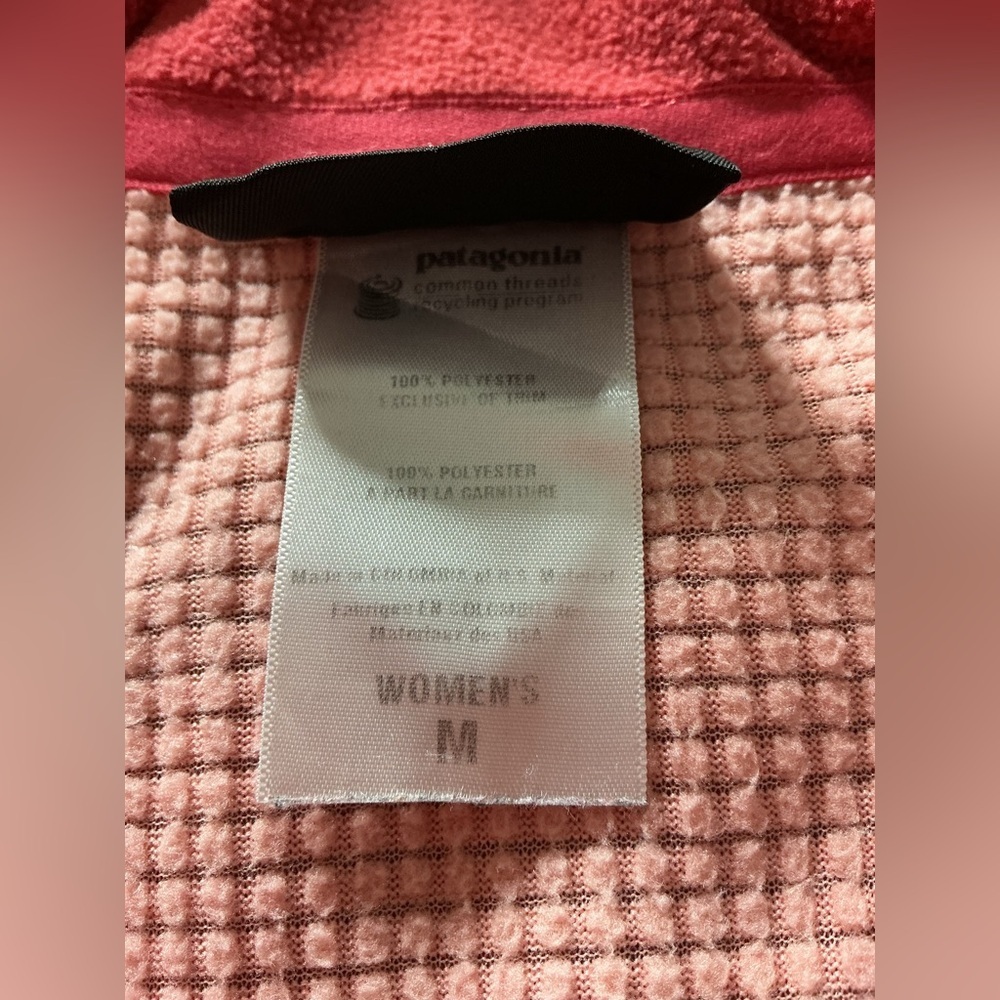 Patagonia R2 Regulator Full-Zip Fleece Jacket - Red - Women’s Size M - Picture 7 of 10